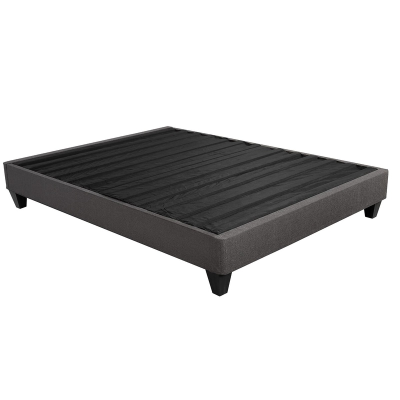 14 Upholstered Platform Bed Base, Mattress Foundation