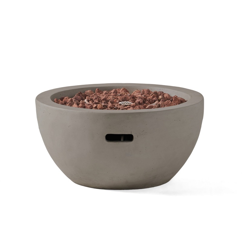 Bowl Shaped Propane Fire Pit 40000 Btu