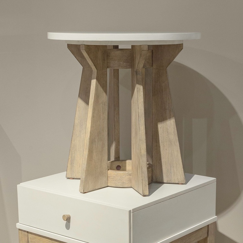 Berkley Square – Round End Table – Brown