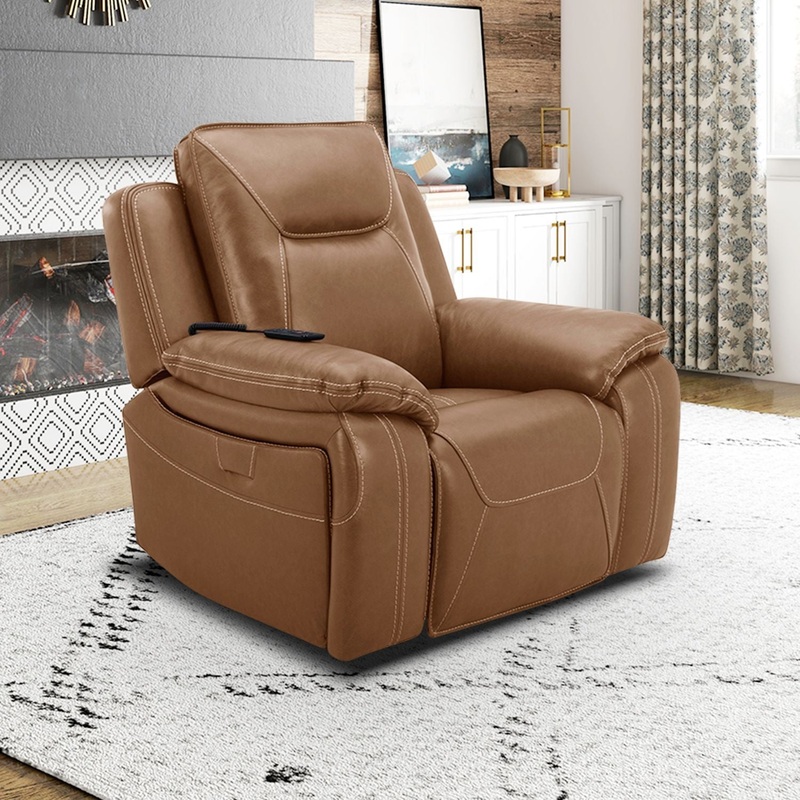 Callihan – Swivel Glider Recliner P3 – Brown