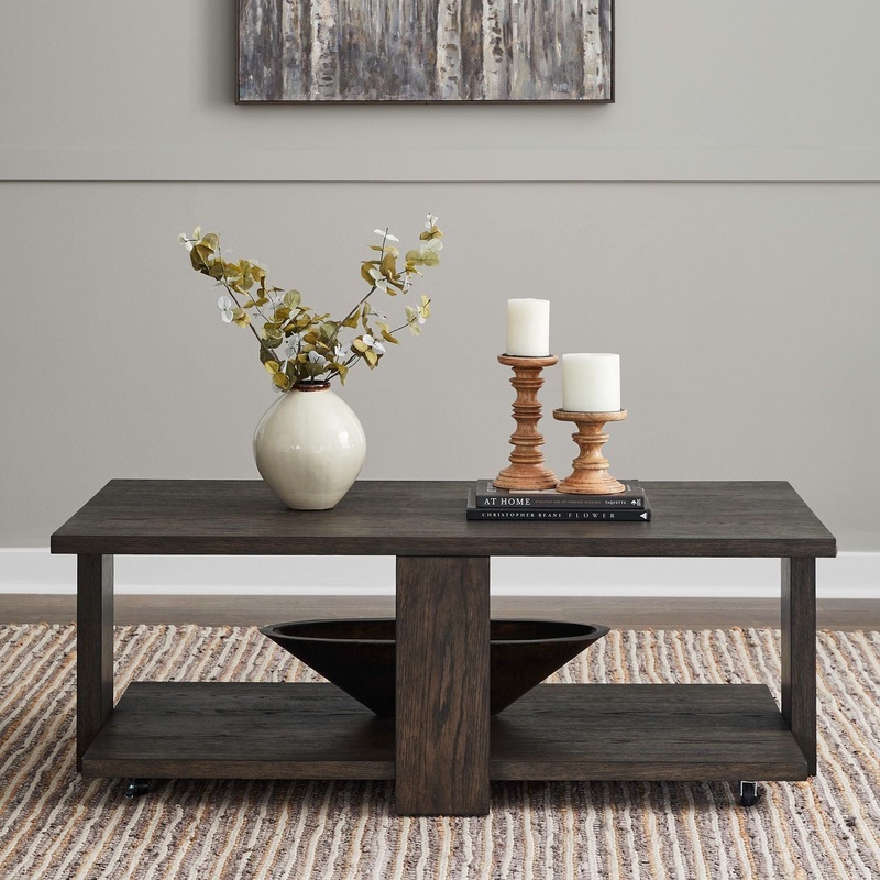 Harrison – Cocktail Table – Brown