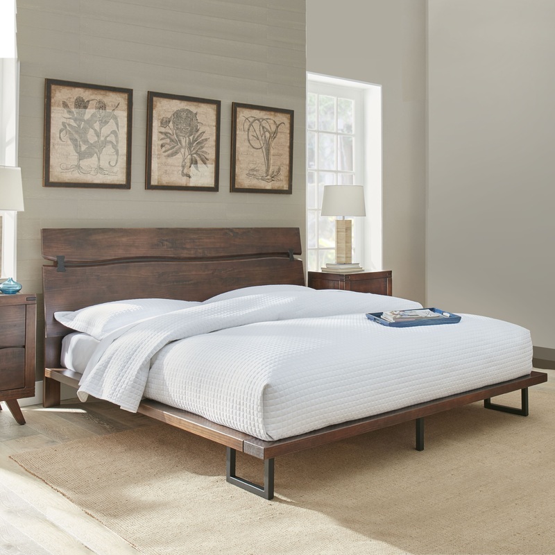 Pasco – King Bed – Dark Brown