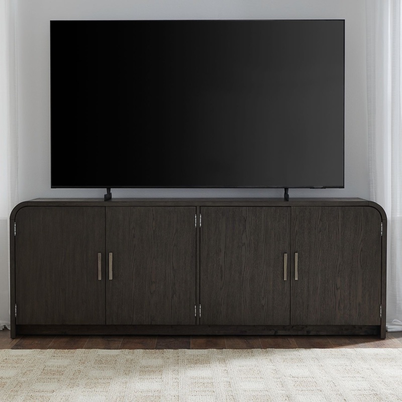 Perspectives – 82 TV Console – Brown