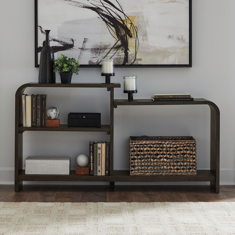 Perspectives – Sofa Table – Brown