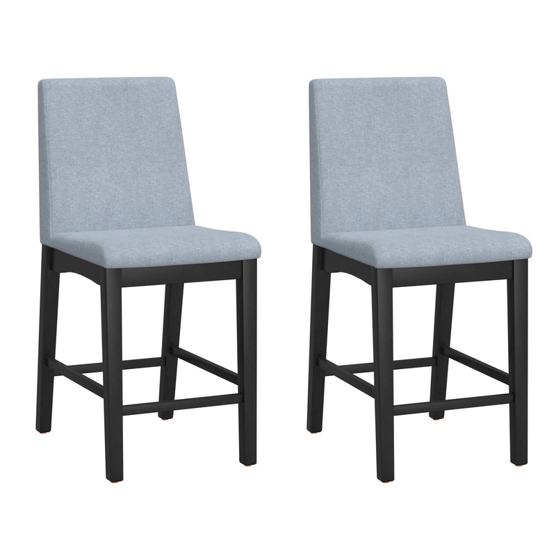 Quaint – Gathering Height Stool (Set of 2) – Gray