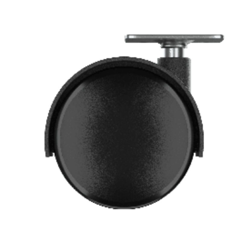 TWIN SWIVEL WHEEL DIAMETER 50 MMC