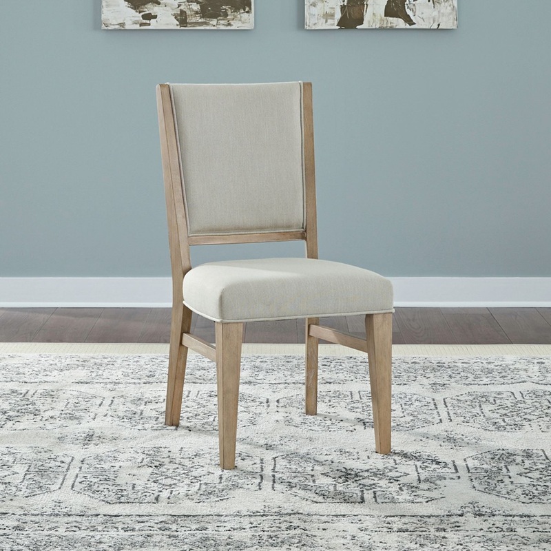 Brentwood – Upholstered Side Chair (RTA) – Brown