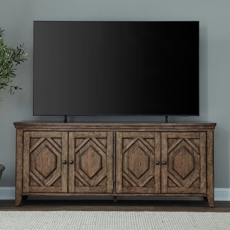 Carolina Park – 78 TV Console – Brown