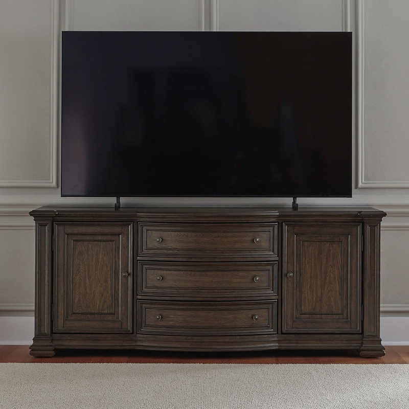 Provence Park – 78 TV Console – Brown
