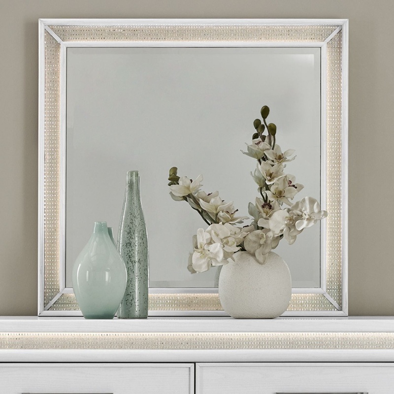 Reflections – Lighted Mirror – White