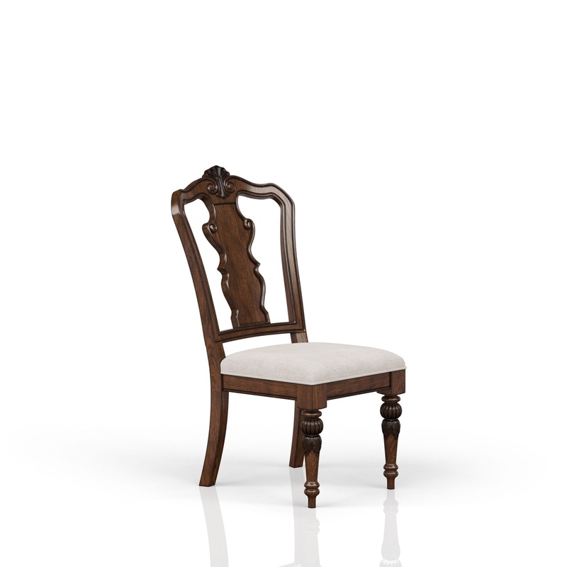 Traditional Chair|Beige|White
