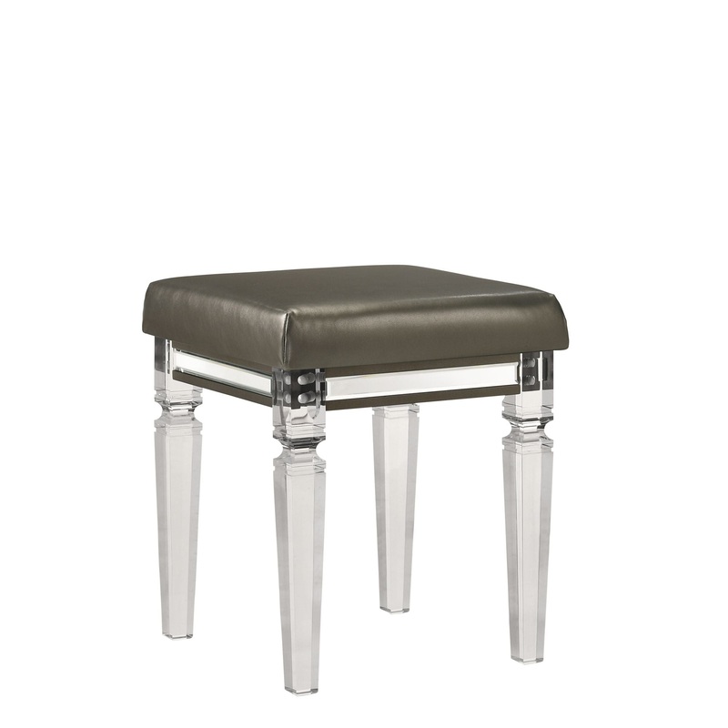 Twenty Nine – Vanity Stool With Acrylic Leg