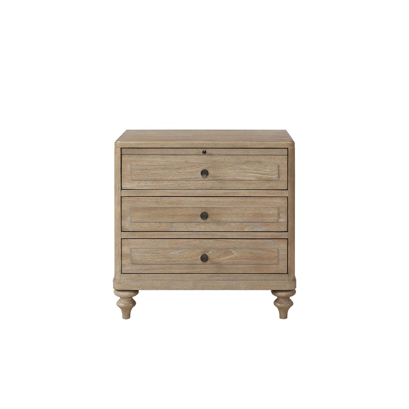3 Drawer Nightstand – Sand