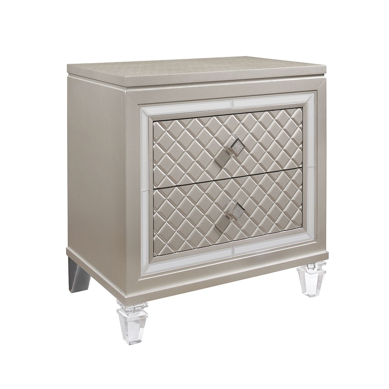 Cross – Glam Nightstand – Champagne