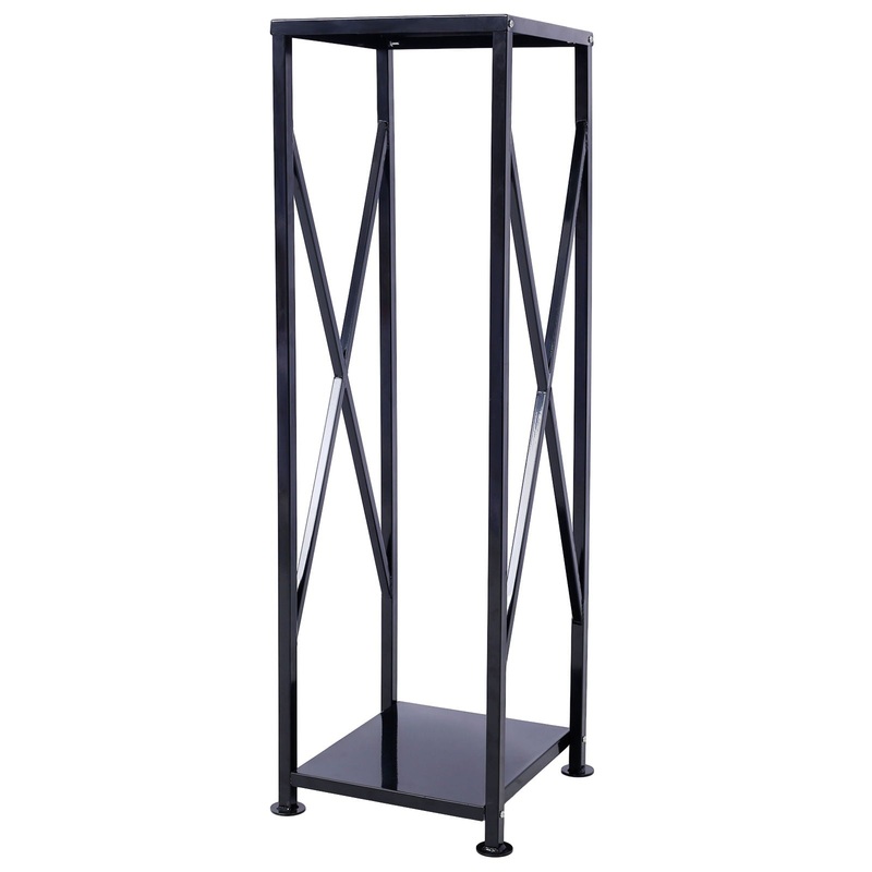 Decorative Firewood Storage Log Rack Holder For Outdoor Indoor Fireplace Fireplace Storage Log Rack Holder Wood Storage Logs Holder Fireside Holders – Black