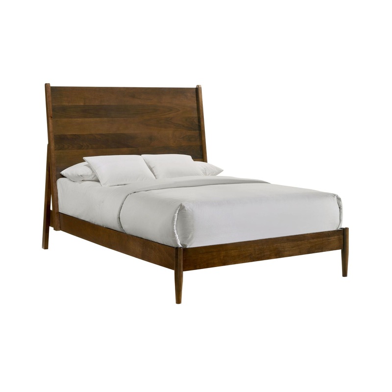Malibu – Panel Bed|Dark Brown|King|Queen|Twin|Full