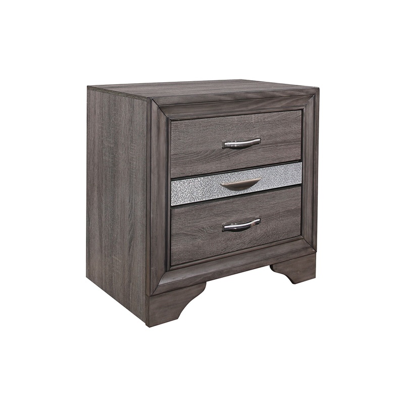 Ryder – Sparkle Nightstand – Gray