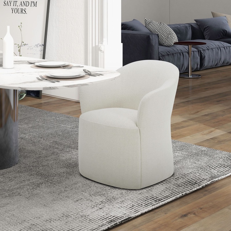 Accent Dining – Accent Chair With Casters