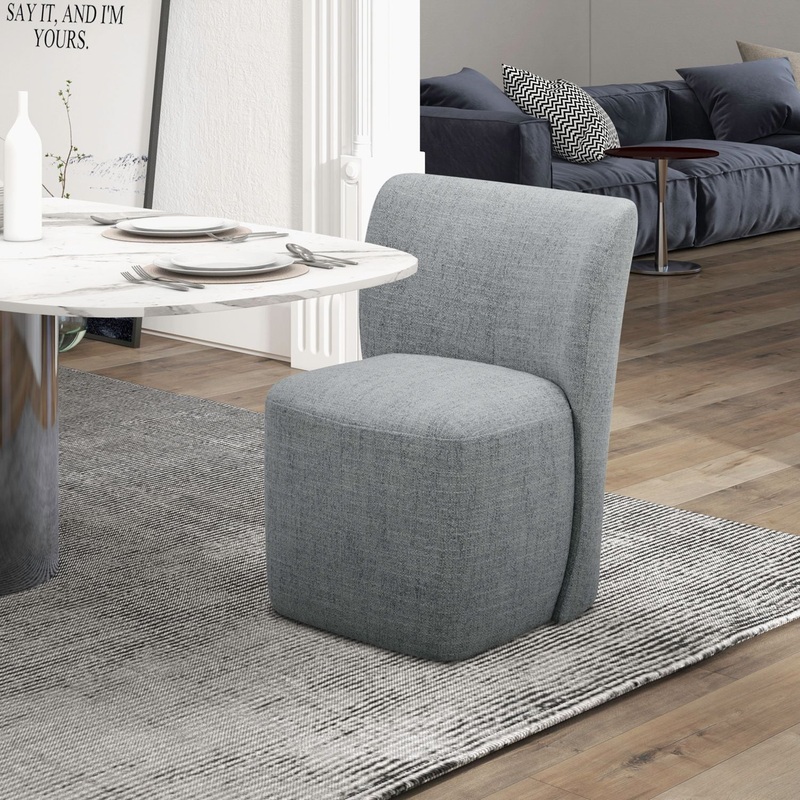 Accent Dining – Dining Chair With Casters Accent