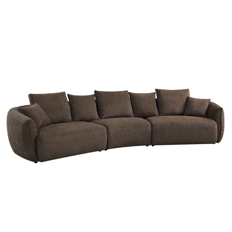 Bash – Sofa With 7 Pillows – Macca Anthology Boucle