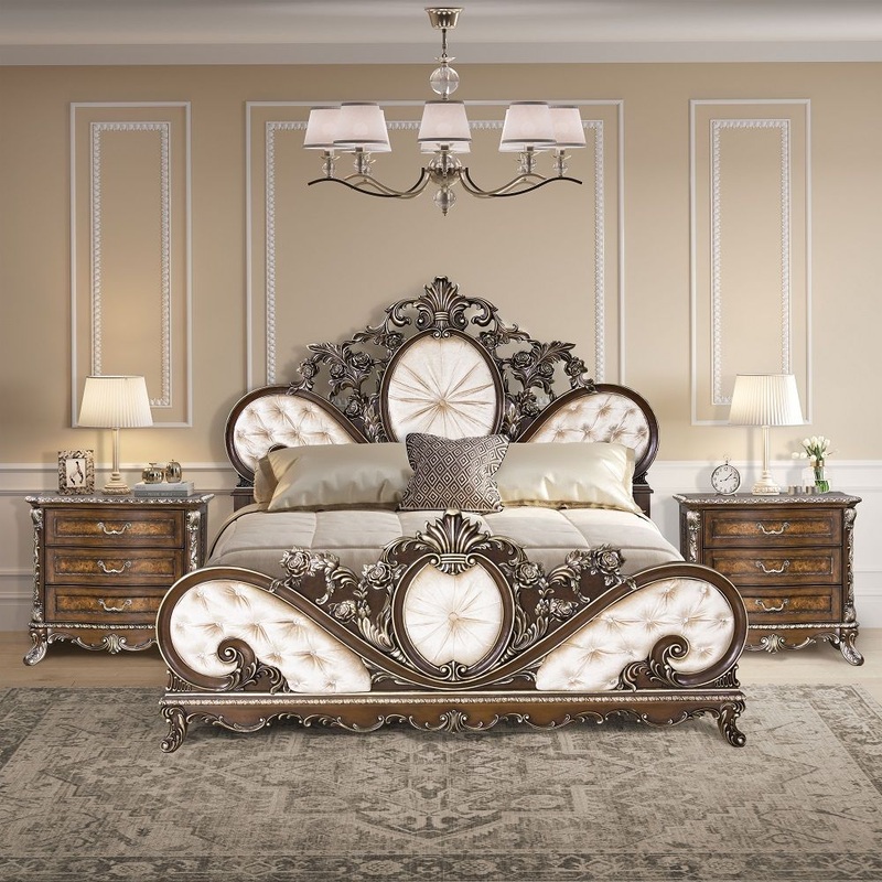 Devany – Bed|Beige|King|Queen