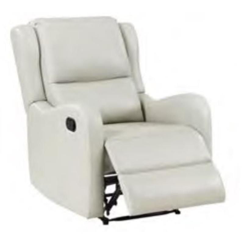Kelsey – Upholstered English Arm Recliner Chair – Ivory