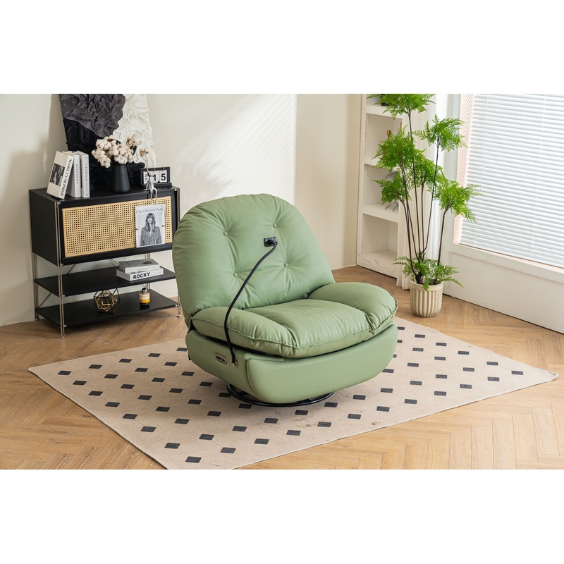 Power Recliner Swivel Glider USB Charger With Bluetooth Music Player, Sleep, Working, Game And Leisure