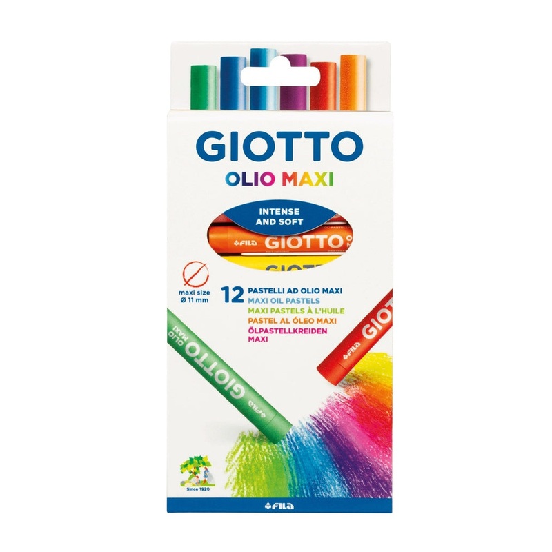 12 GIOTTO OIL PASTELS