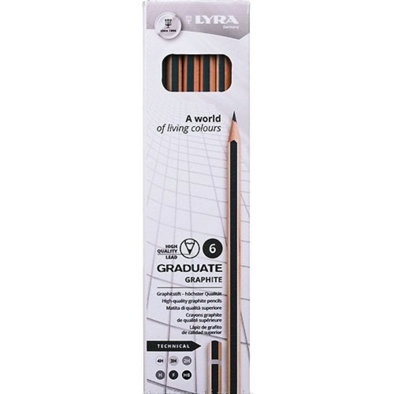 6 H PENCILS FOR SKETCHING AND DRAWING