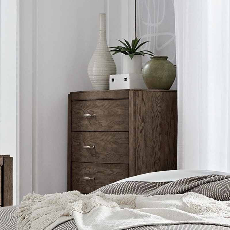 Avalon – 5 Drawer Chest|Dark Brown