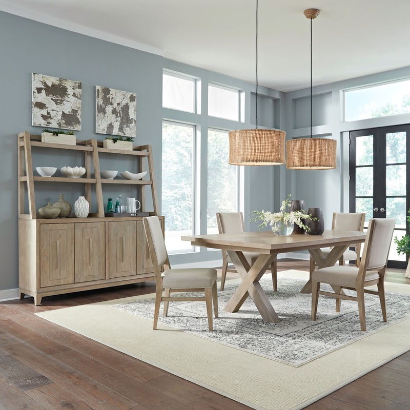 Brentwood – Double Pedestal Table Set