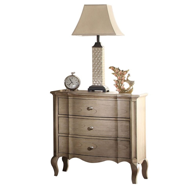 Chelmsford – Nightstand|Antique Taupe|Antique Black