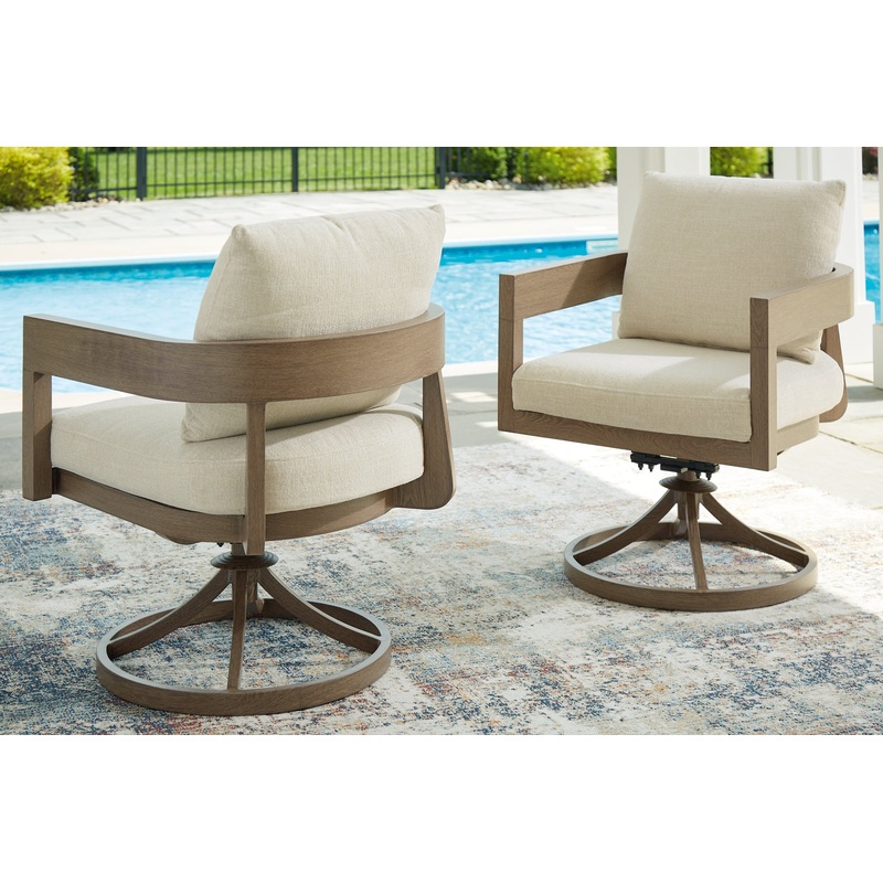 Serene Bay Swivel Chair w/Cushion (2/CN)