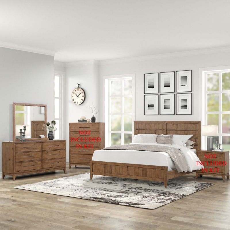Shaker Lakes – Panel Bedroom Set