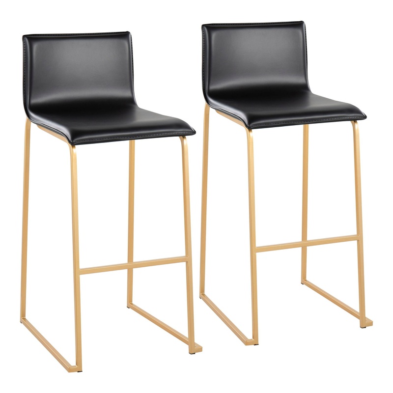 Mara – Contemporary Upholstered Barstool (Set of 2)