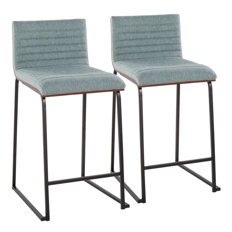 Mason Mara – Contemporary Fixed Height Quality Counter Stool (Set of 2)