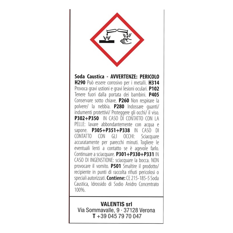 SODA CAUSTICA 750 GR