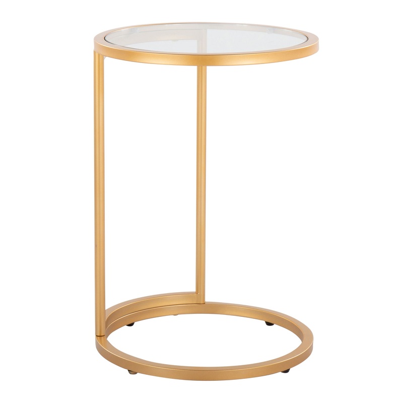 Zenn – Round End Table With Stylish Design