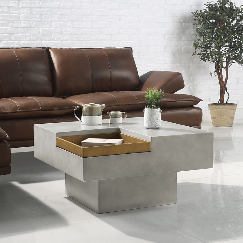 Kailano – Coffee Table – Weathered Gray