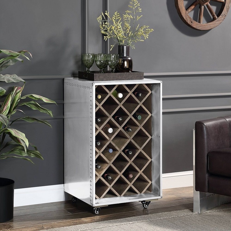 Raini – Wine Cabinet – Aluminum