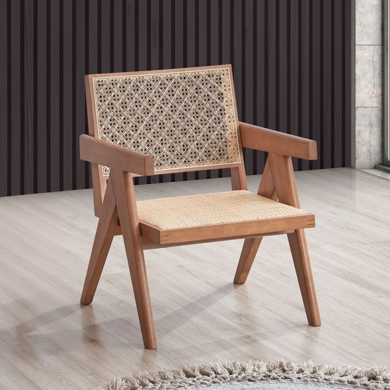 Velentina – Accent Chair – Rattan & Natural