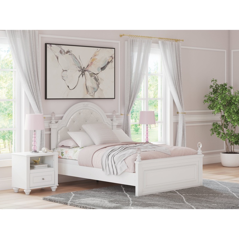 Kozlani Full Upholstered Panel Bed