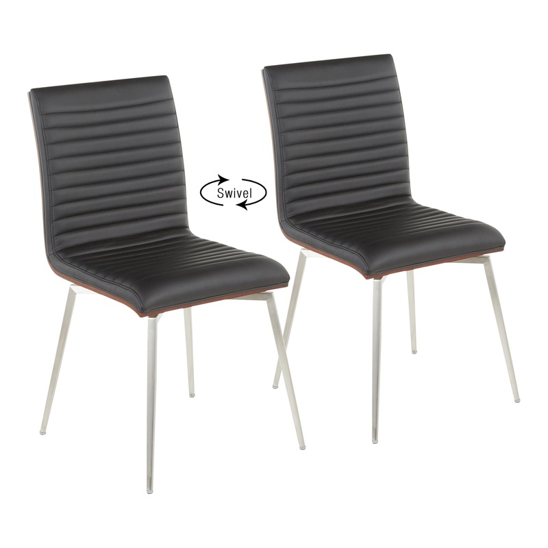Mason – Contemporary Dining Chair (Set of 2) With Swivel