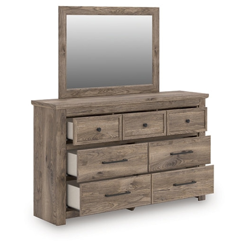 Rusticott Dresser and Mirror