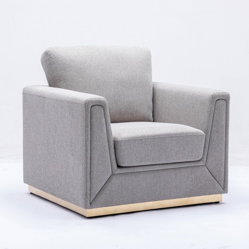 Valin – Chair – Gray Linen