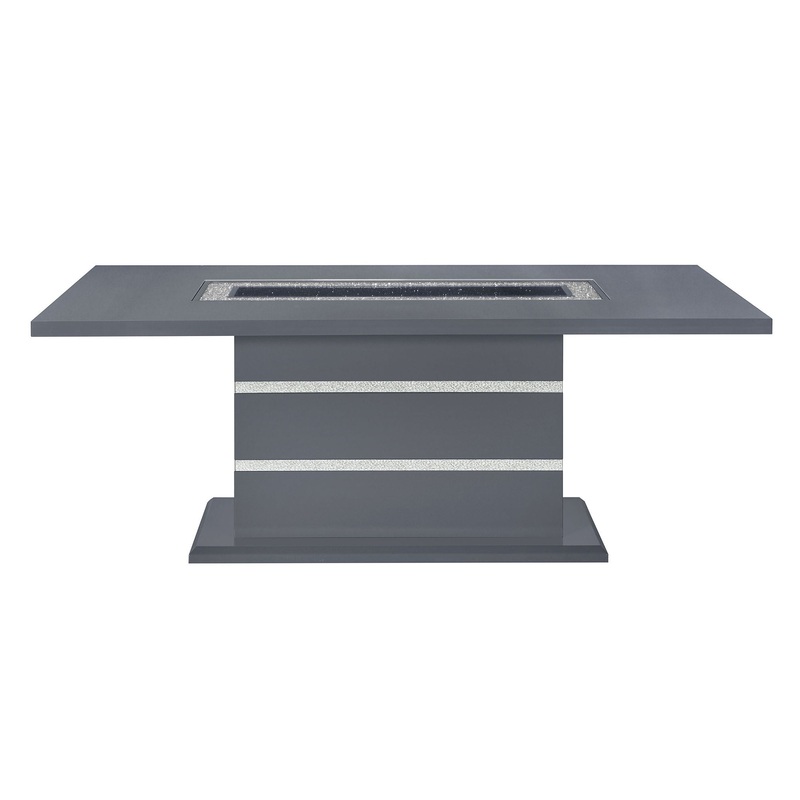 Ariya – Dining Table|Dark Gray|White