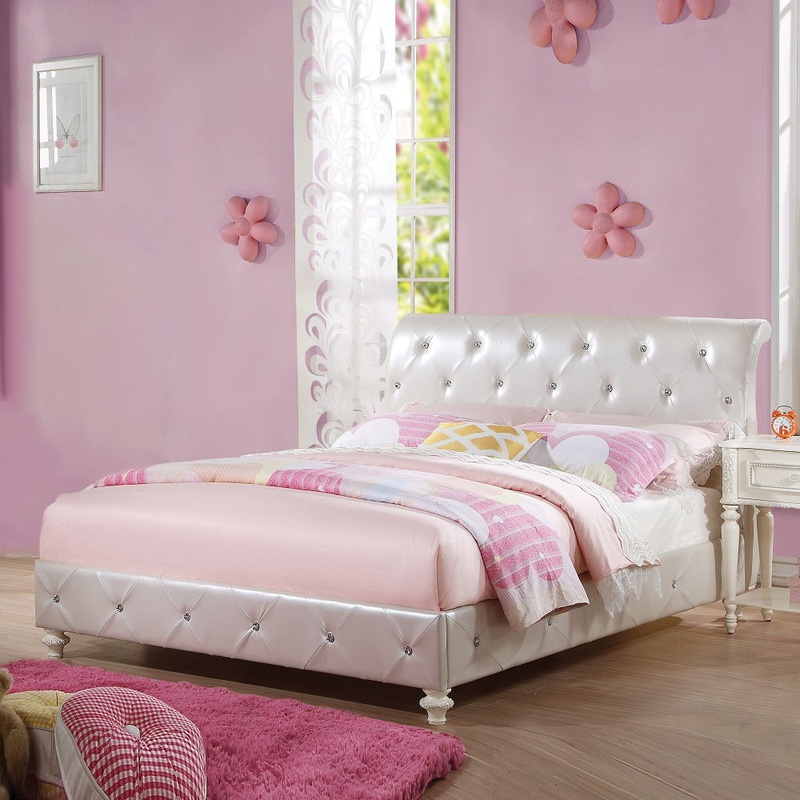 Dorothy – Bed|Pearl White Ivory|Twin|Full