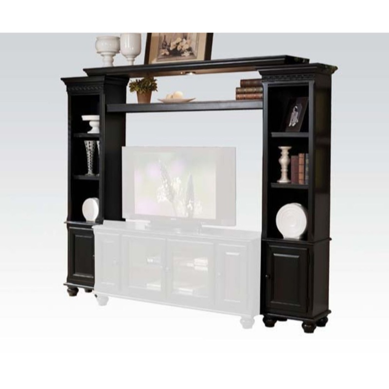 Ferla – Wood Entertainment Center – Black