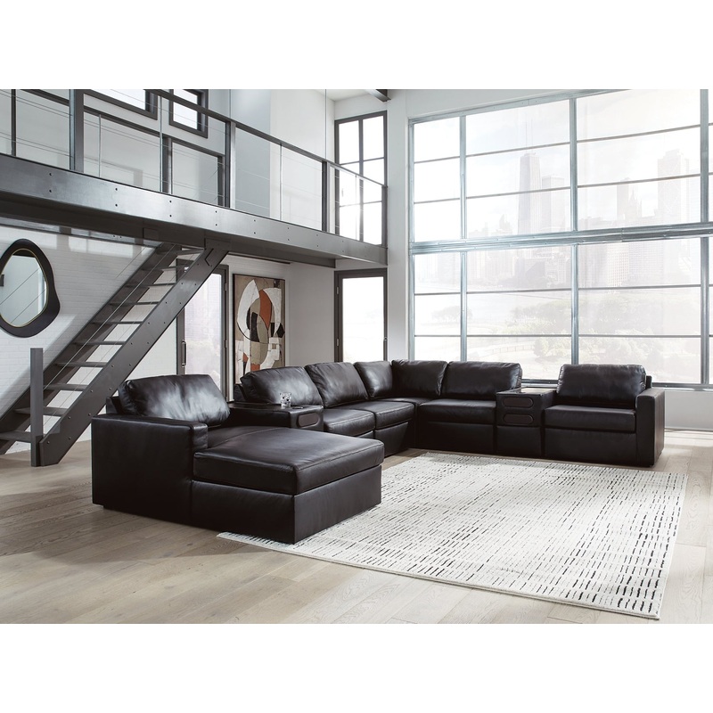 ModMax II 8-Piece Sectional with Chaise and Audio Consoles