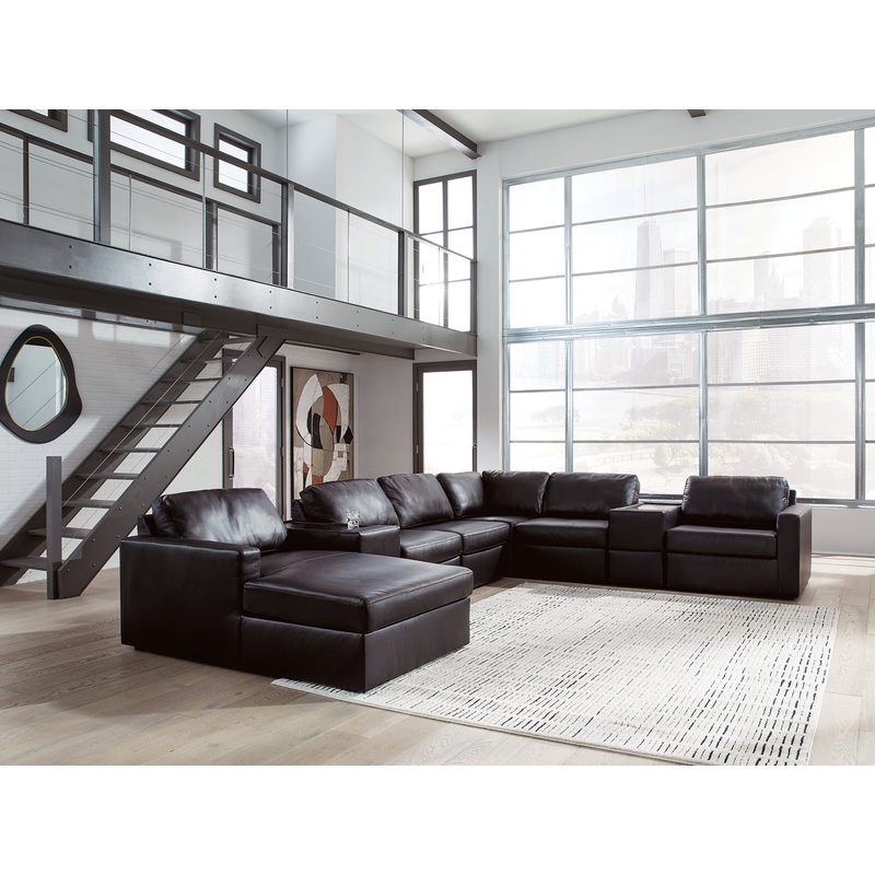 ModMax II 8-Piece Sectional with Chaise and Storage Consoles